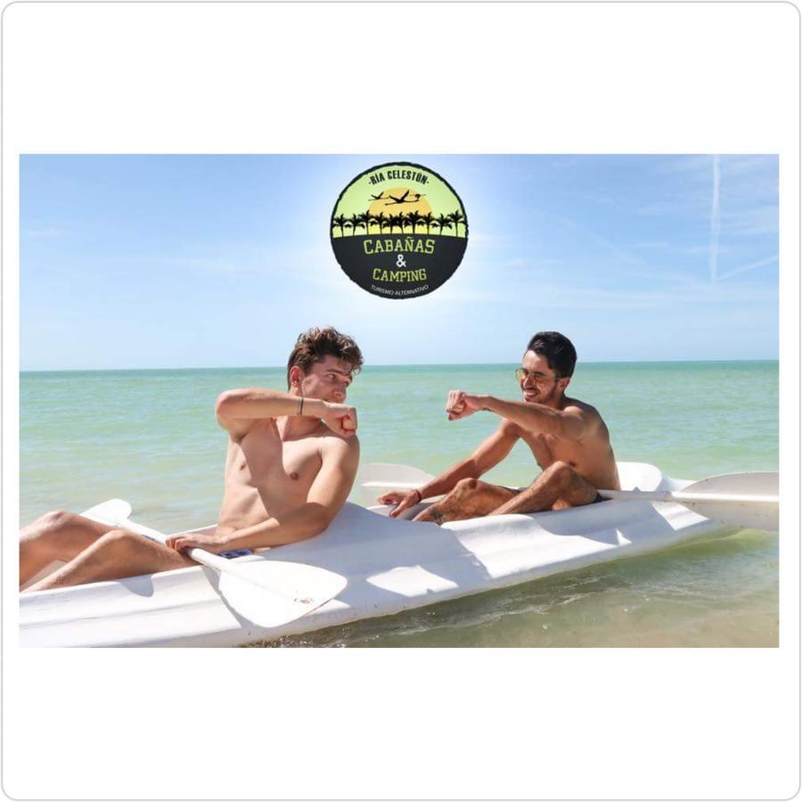 Cabanas Camping Ria Celestun Εξωτερικό φωτογραφία